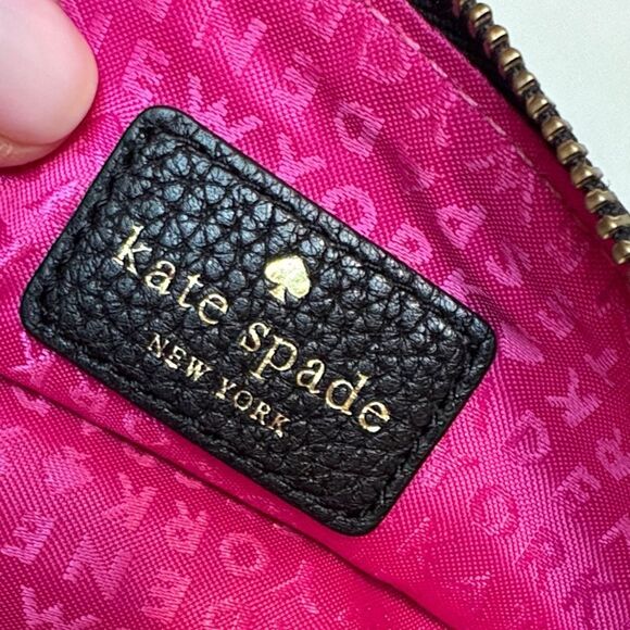 Kate Spade Pebbled Leather Clutch Wristlet - Picture 13 of 14